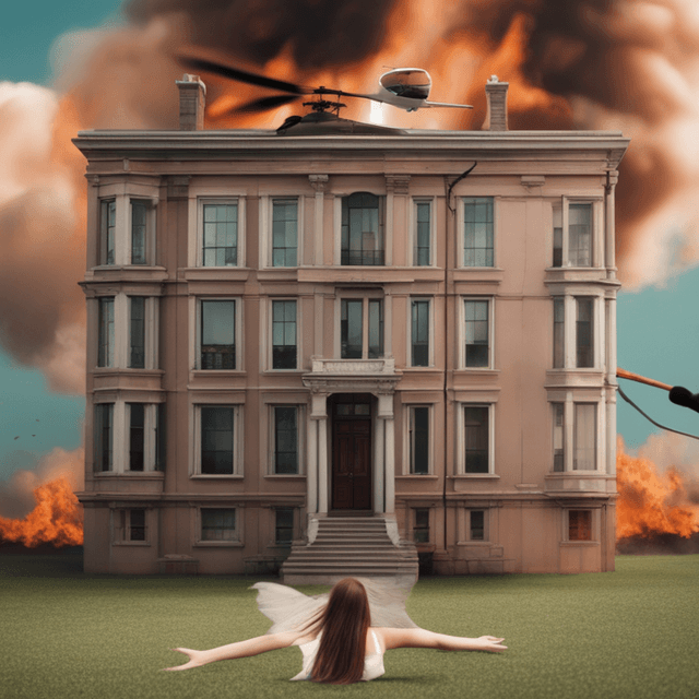 dream-about-helicopter-flames-building-girl-books