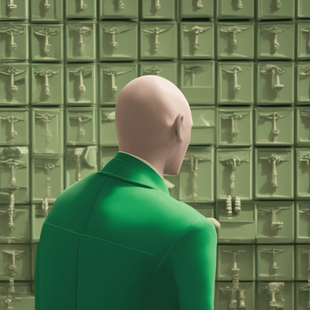 dream-about-3d-school-bald-man-green-shirt