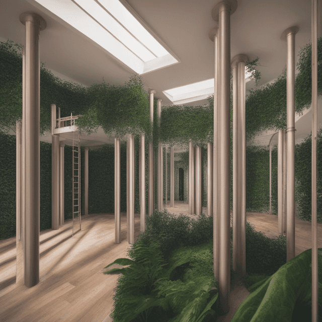 dream-about-foreboding-sadness-and-indoor-jungle-gym-path