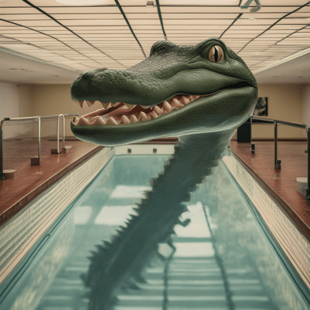 dream-about-alligator-training-arcade-swimming-pool