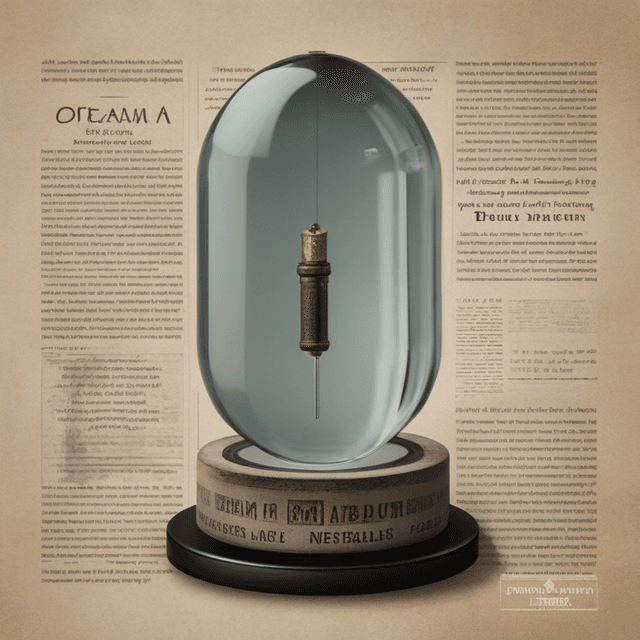 dream-about-mysterious-capsule-and-ancient-newspaper