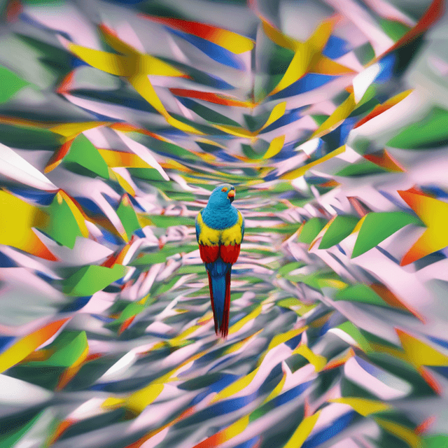 dream-of-colorful-parrot-leading-through-tunnel-flight-forest