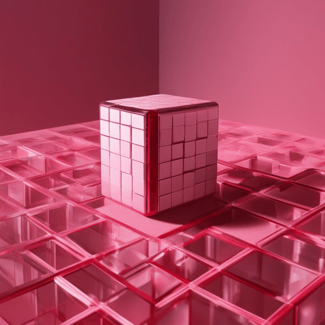 dream-about-being-trapped-in-red-pink-mirrored-cube-in-outer-space