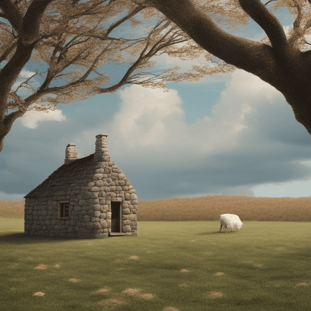 dream-of-peaceful-stone-cabin-on-farm