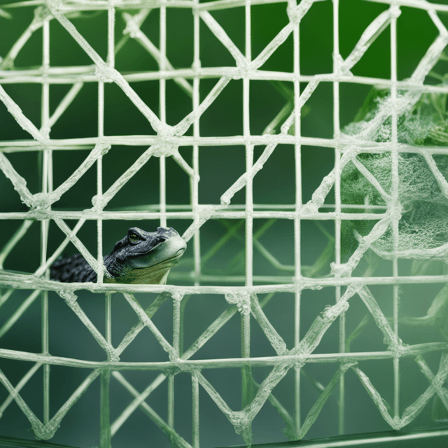 dream-about-alligators-lake-cages-green-algae