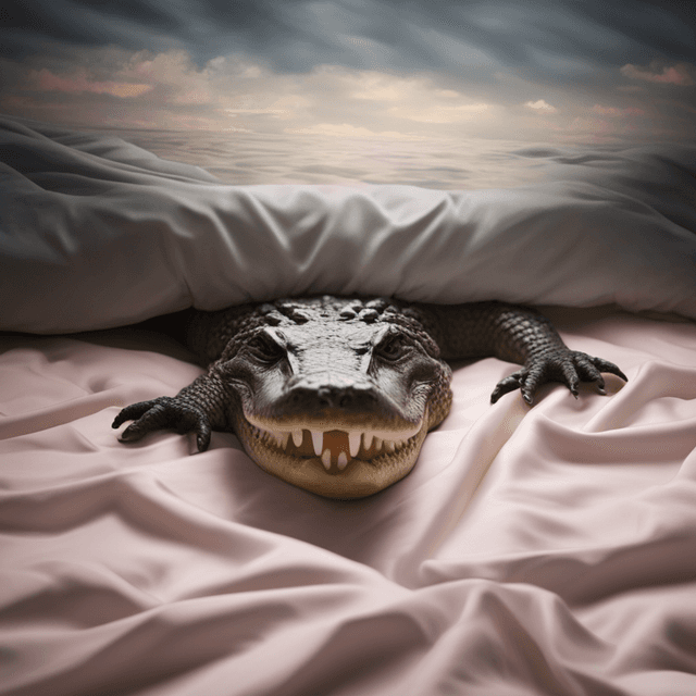 dream-about-crocodile-chasing-me-under-comforter
