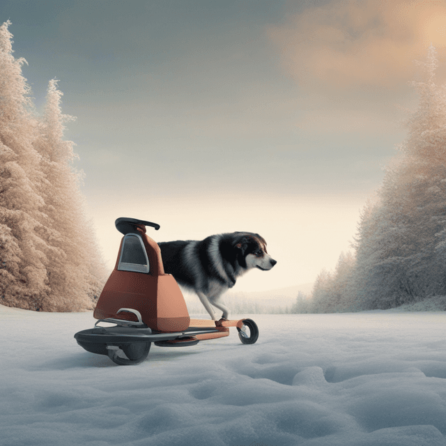 dream-about-dog-sled-scooter-ill-dog-vet-visit
