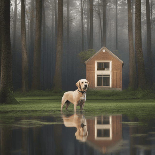 dream-about-new-house-woods-pond-pet-dog