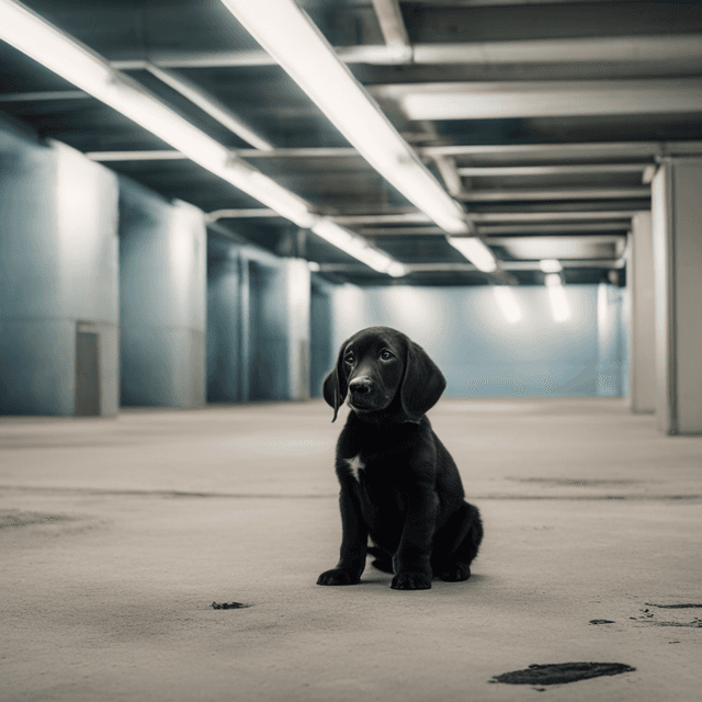 dream-about-co-workers-puppy-photoshoot-parking-garage-dream-house-frustration