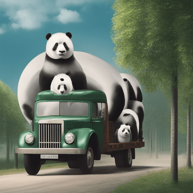 dream-about-pandas-being-harassed-by-men-in-a-truck