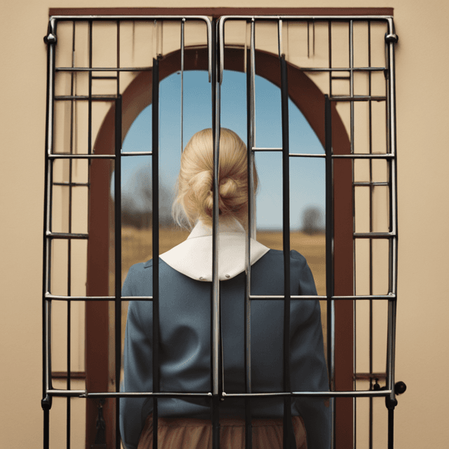 dream-about-encountering-amish-people-blonde-girl-gate