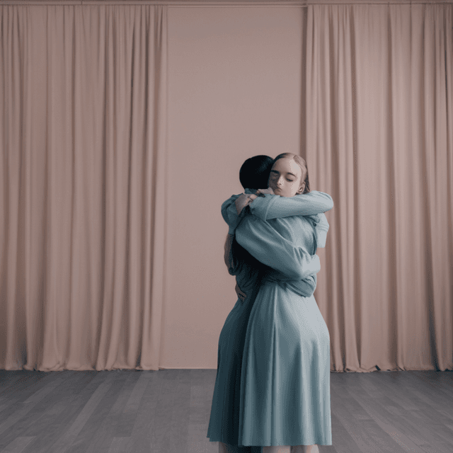 dream-about-dance-rehearsal-billie-eilish-hug-theater