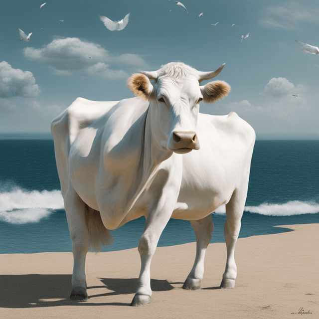 dream-about-white-cow-ocean-chaos-famil-escape