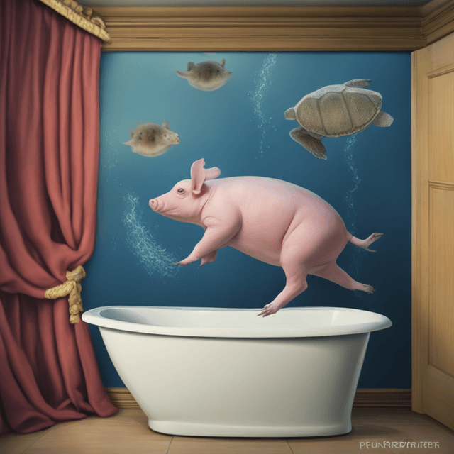 dream-about-end-of-year-school-party-hair-rat-toilet-pig-swimming-turtle-ocean