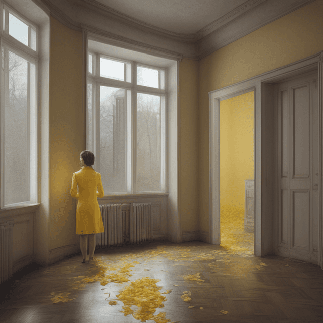 dream-of-yellow-dress-abandoned-apartment-meeting-ex-friend-uncomfortable-situation
