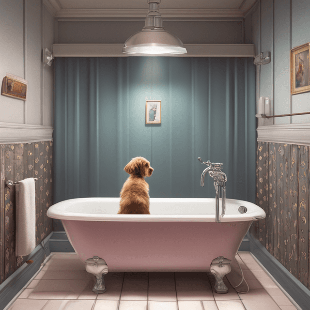 dream-about-brothers-friends-little-girl-dog-bathroom