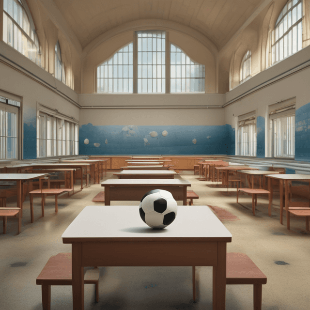 dream-of-playing-football-in-school-cafeteria