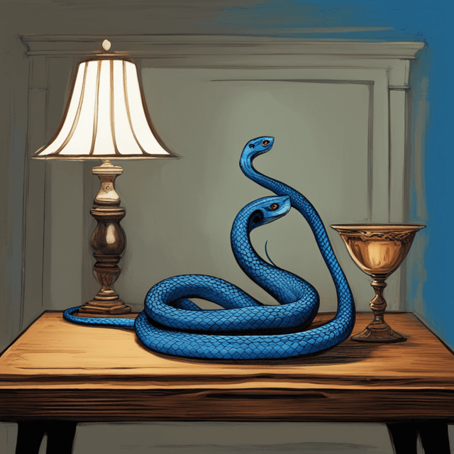 i-saw-a-blue-snake