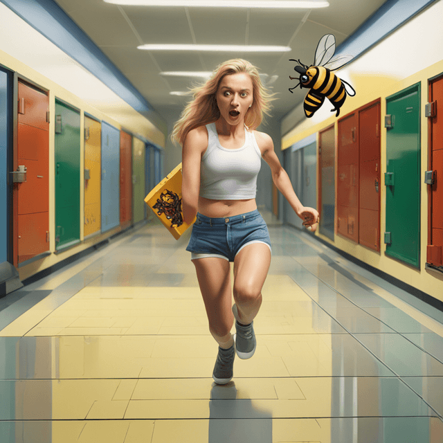 dream-about-wearing-underwear-in-school-and-running-from-a-bee