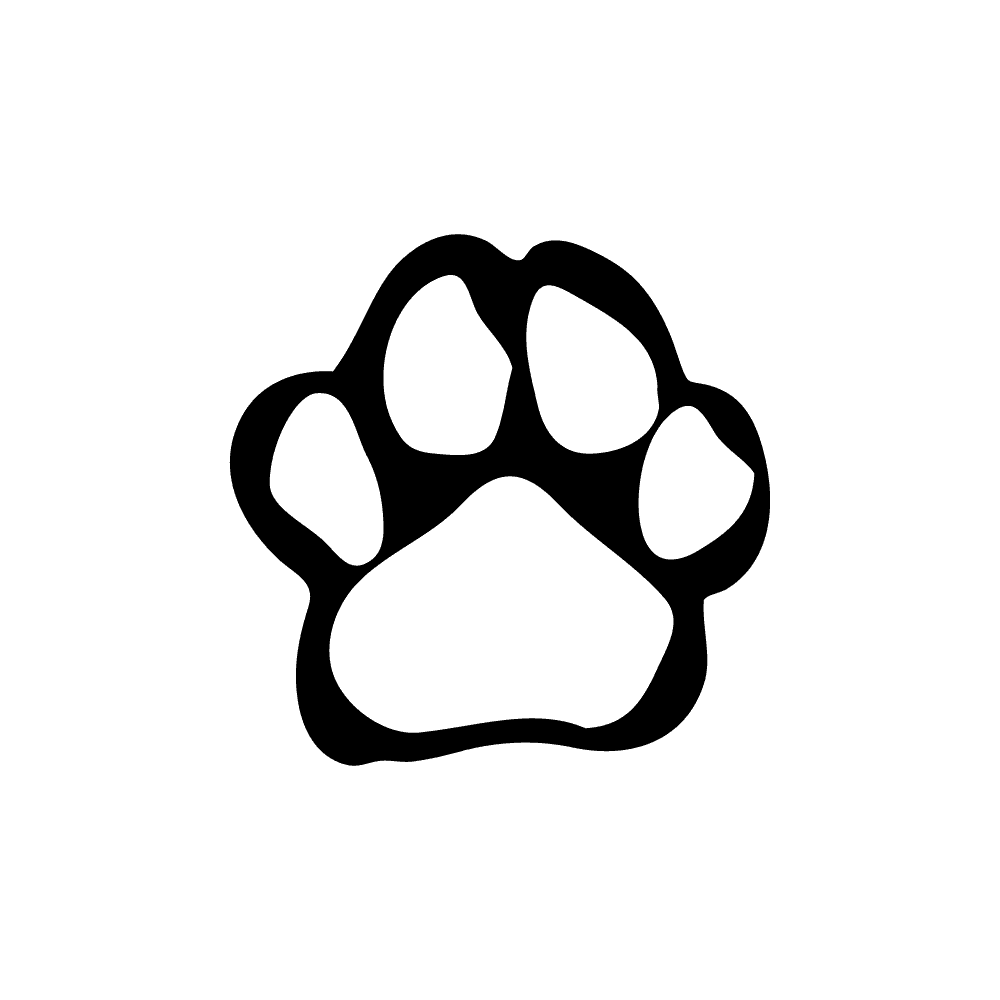 Dog paw symbol