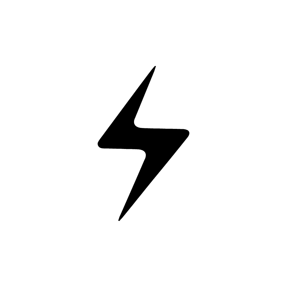 Lightning symbol