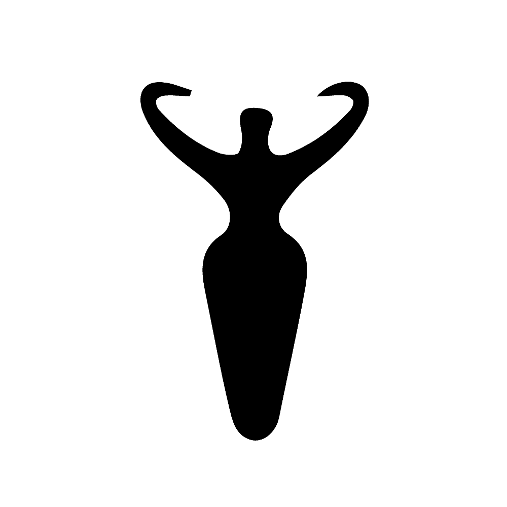 Naked woman symbol