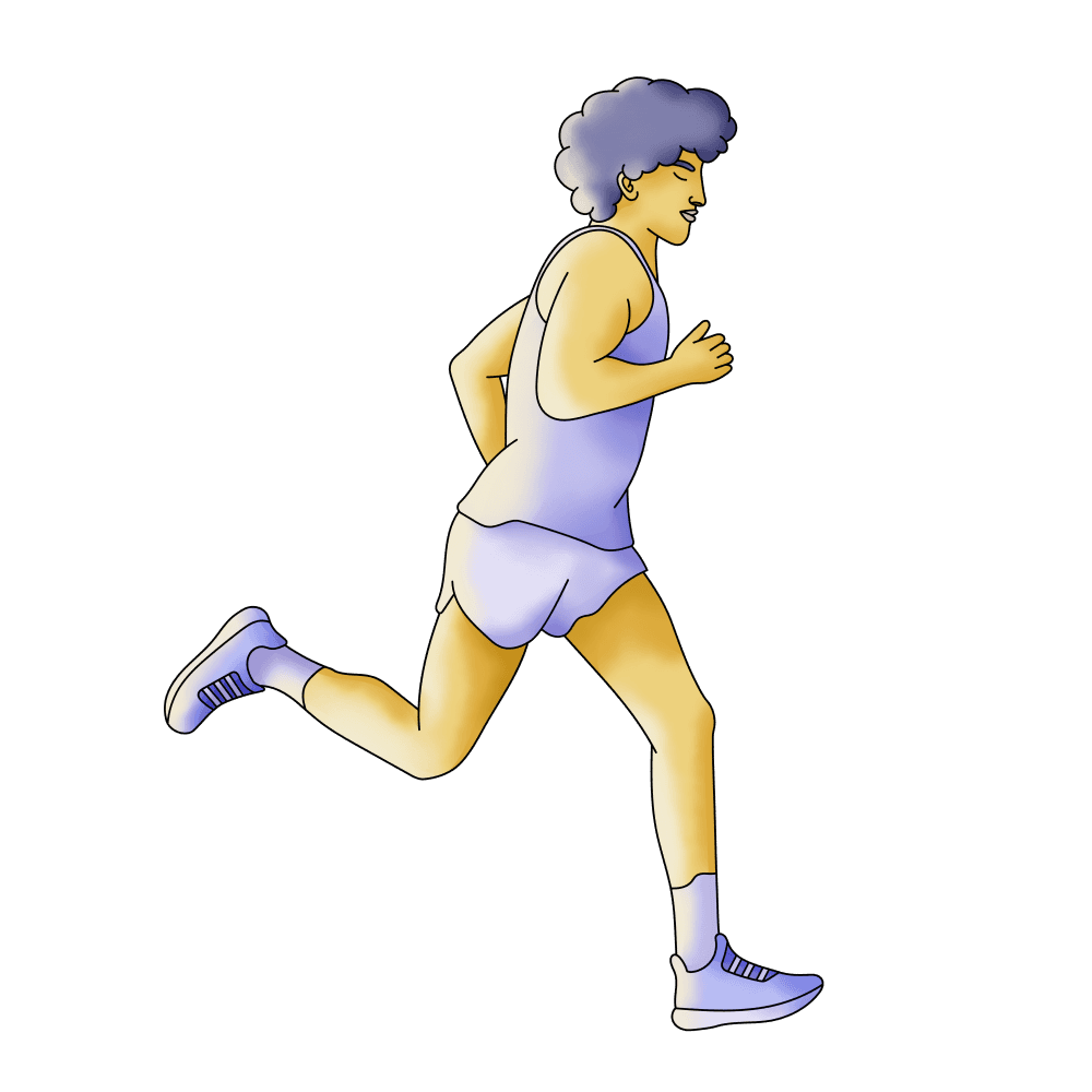 Exercise, Jogging, Running, Treadmill, Cartoon, Throwing A Ball, Play,  Playing Sports transparent background PNG clipart