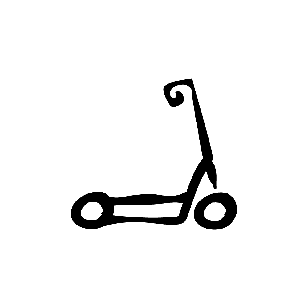 Scooter symbol