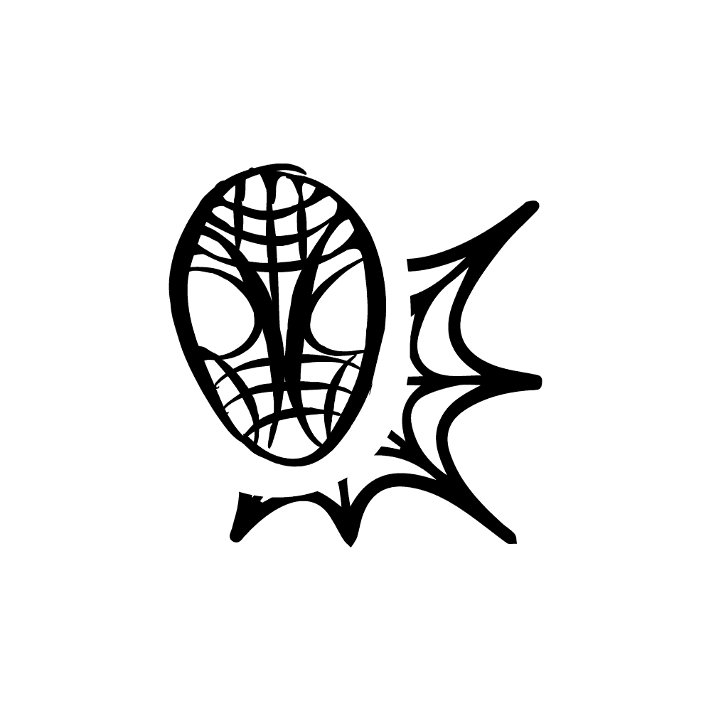 Spiderman symbol