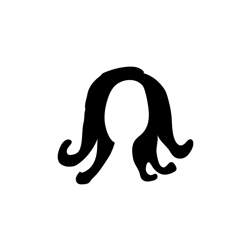 White hair symbol