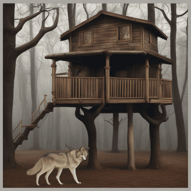 dream-about-talking-to-a-girl-in-a-treehouse-with-wolves-around