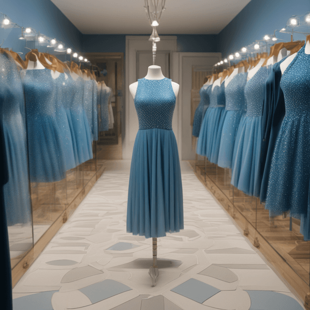 dream-about-trying-on-blue-sparkling-dresses