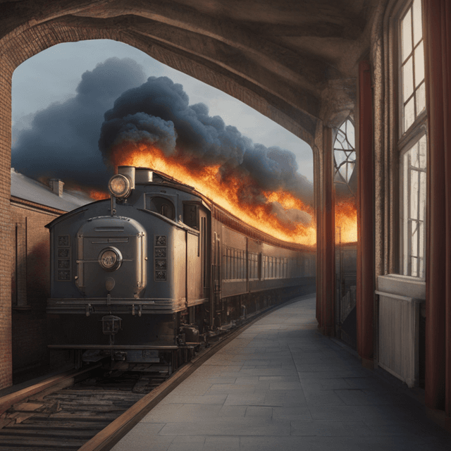 dream-about-old-town-train-basement-fire