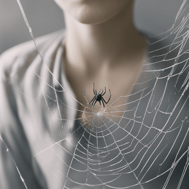 dream-of-spider-web-around-neck