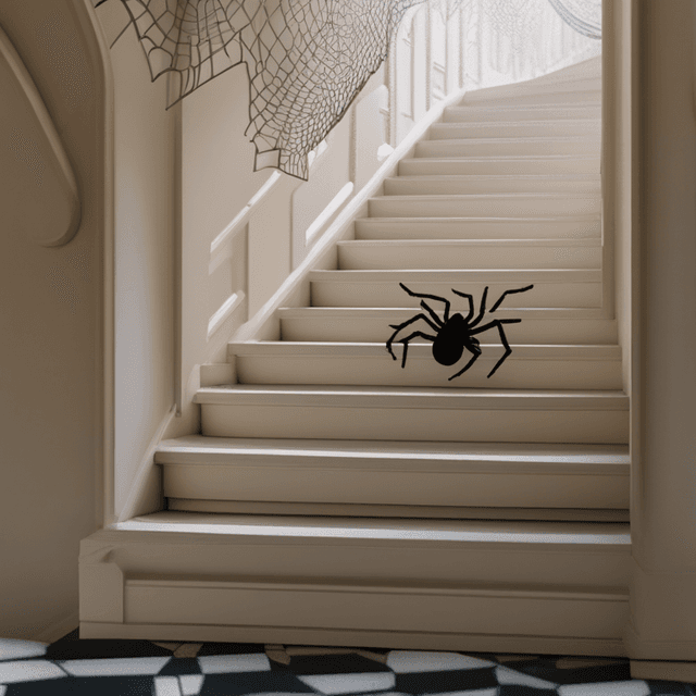 dream-about-spiders-surprising-you-on-stairs