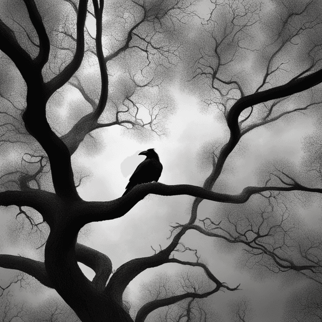 one-crow-was-on-the-tree