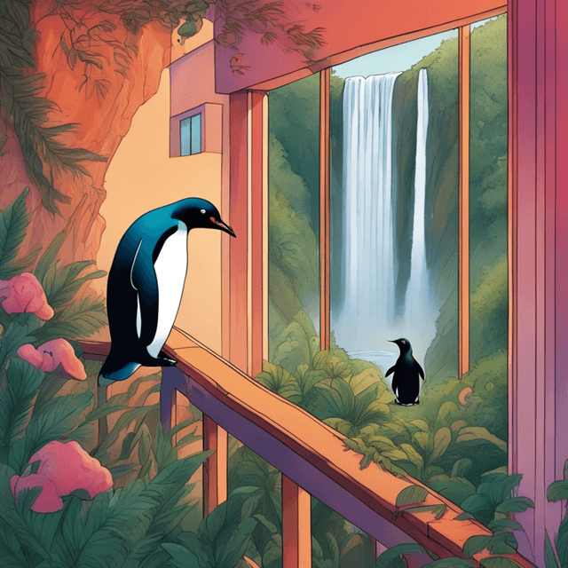 dream-about-waterfalls-and-penguins-in-an-apartment-with-a-balcony
